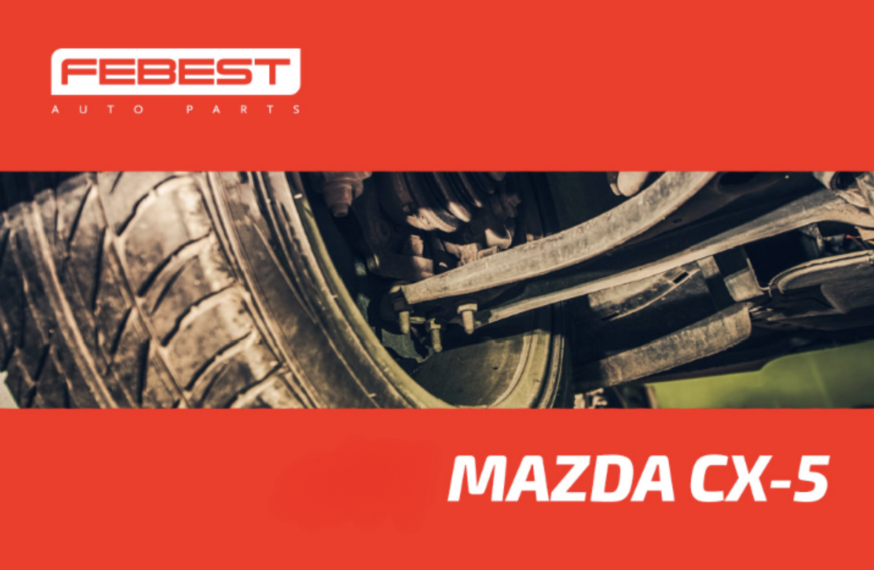 Febest spare parts for Mazda CX-5 first generation